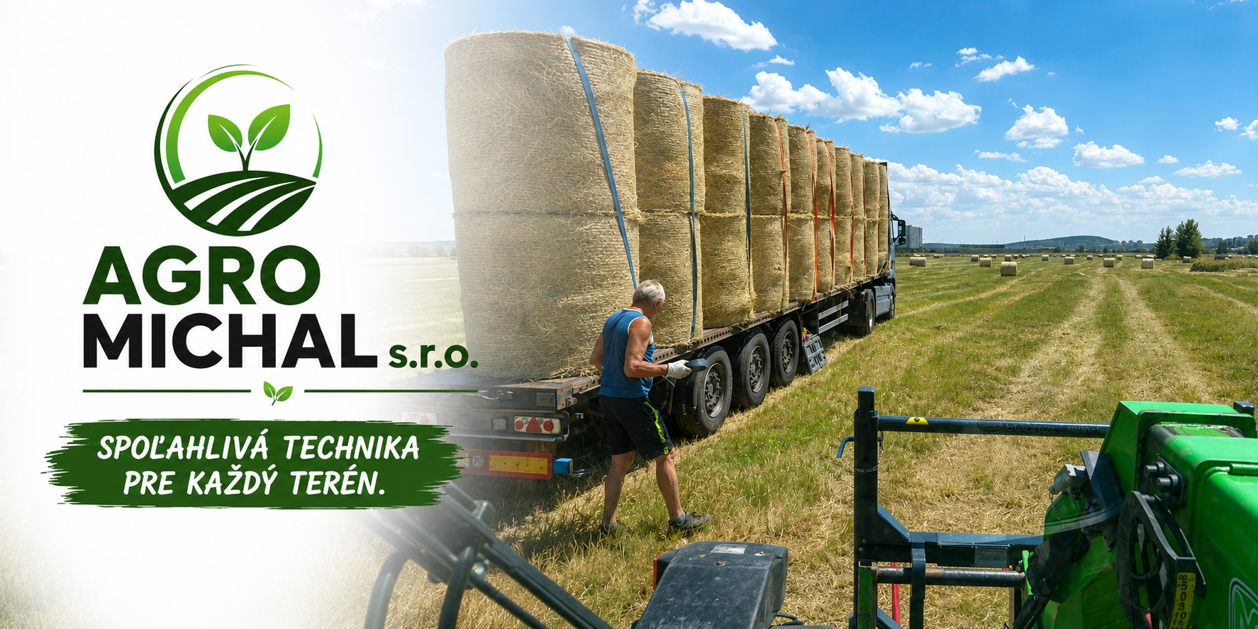 Komplexné služby AGRO MICHAL – zemné práce, údržba pozemkov a ostatné. Všetko pod jednou strechou